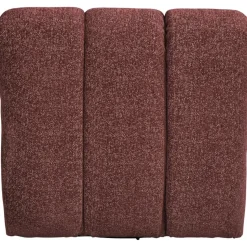 Draaifauteuil Beau - stof Raven - wijnrood