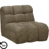 Draaifauteuil Beau - stof Raven - bruin