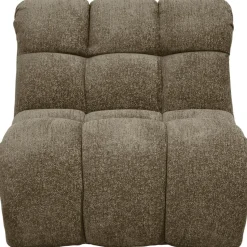 Draaifauteuil Beau - stof Raven - bruin