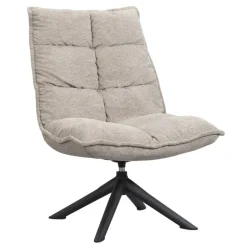 Draaifauteuil Clayton - taupe