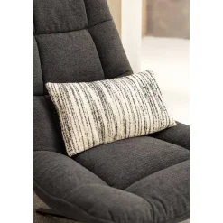 Draaifauteuil Emily - donkerbruin