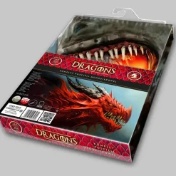Draak Dekbedovertrek Fire Dragon - Eenpersoons - 140 x 200 cm - Katoen
