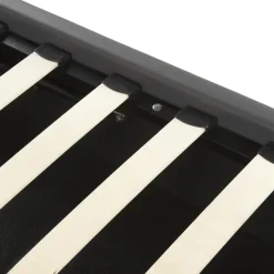 DREUX - Bed met opbergruimte - Grijs - 140 x 200 cm - Kunstleer