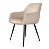 DS4U - Gaby armstoel velvet champagne