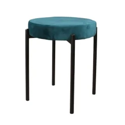 DS4U - Mika velvet kruk petrol