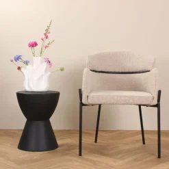 DS4U - Mira eetkamerstoel boucle - zand