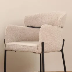 DS4U - Mira eetkamerstoel boucle - zand