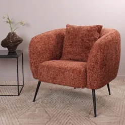 DS4U - Olan fauteuil - kastanje