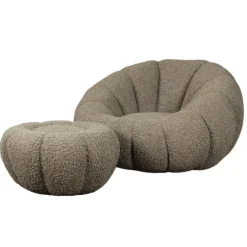DS4U - Olivia DLX fauteuil teddy - groen