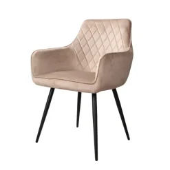 DS4U - Ravi 3.0 eetkamerstoel velours - champagne