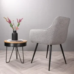 DS4U - Ravi 3.0 eetkamerstoel boucle - grijs