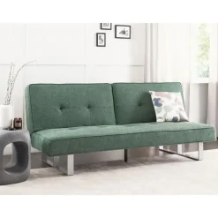 DUBLIN - Slaapbank 3-zits - Groen - Polyester