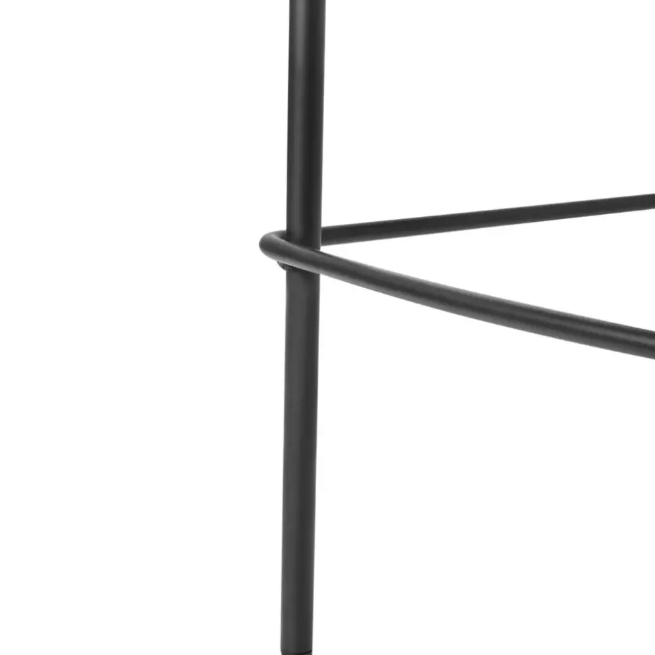 DUETTE - Barkruk set van 2 - Lichtbeige - Fluweel