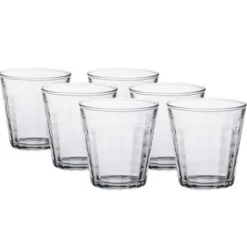 Duralex Drinkglazen Prisme - 6 stuks - glas - 220 ml