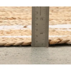 Dutch Lifestyle - Jute - Vloerkleed - 150x150 cm - Beige