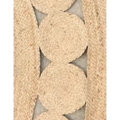 Dutch Lifestyle - Jute - Vloerkleed - 200x200 cm - Beige