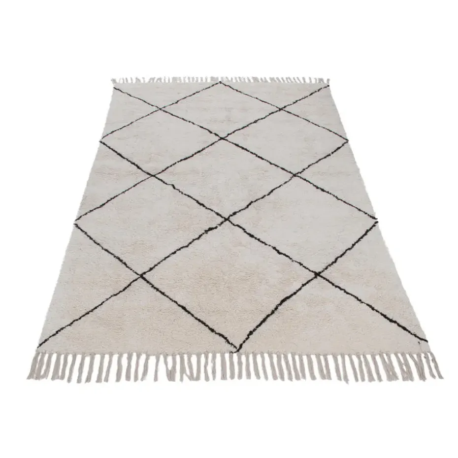 Dutch Lifestyle - Katoen - Vloerkleed - 160 x 230cm - Multikleur