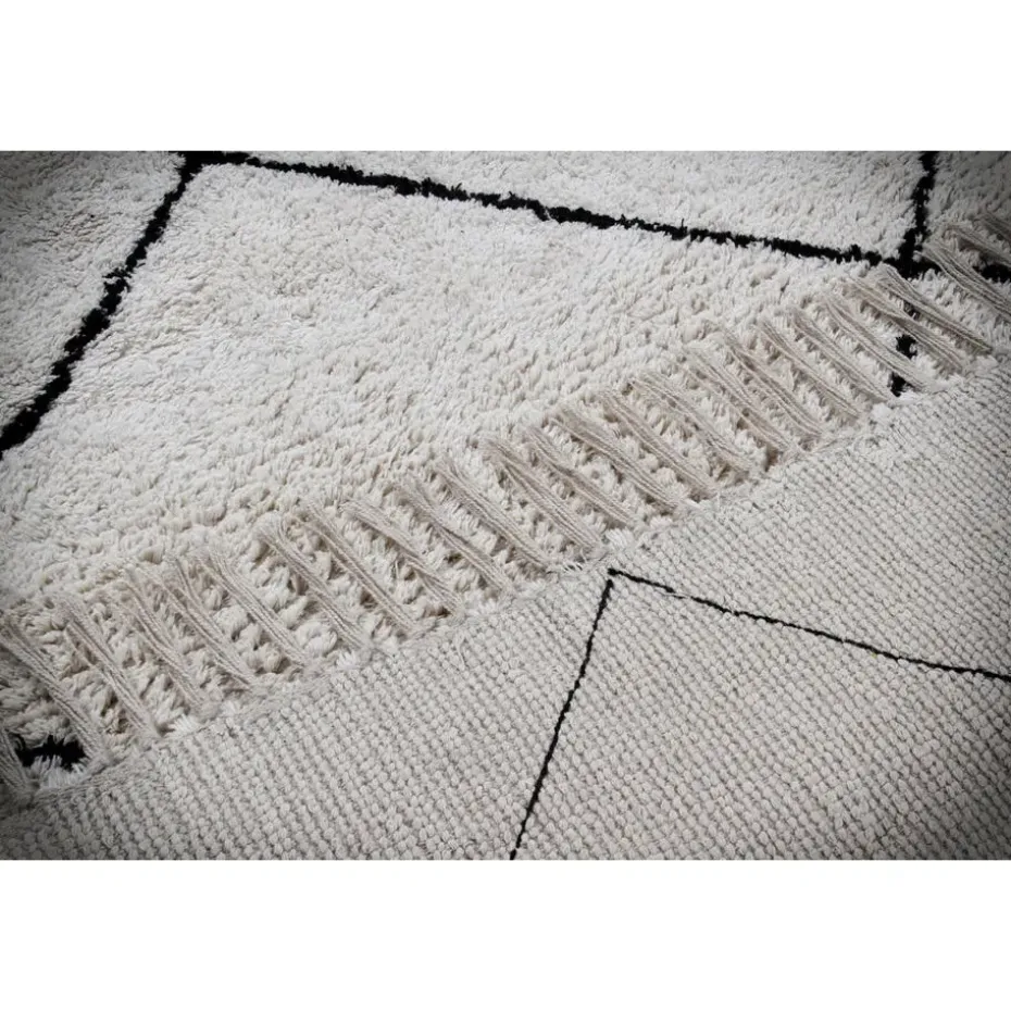 Dutch Lifestyle - Katoen - Vloerkleed - 160 x 230cm - Multikleur