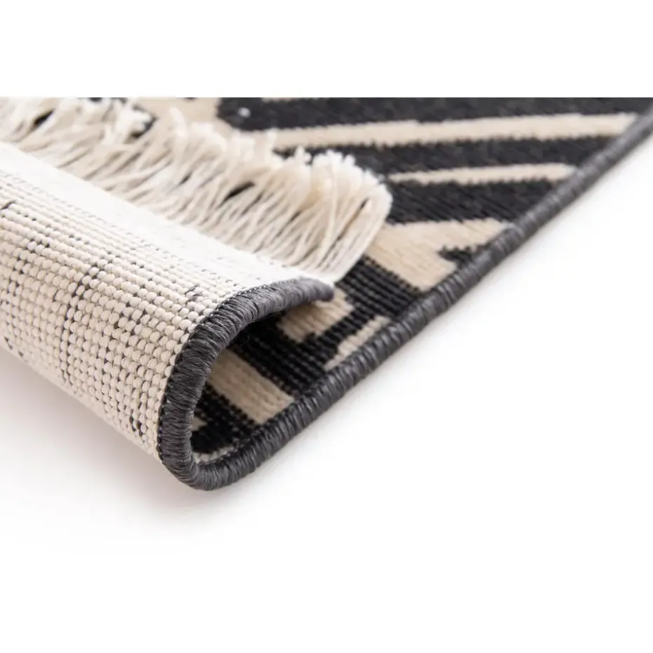 Dutch Lifestyle - Katoen - Vloerkleed - 160x230cm - Zwart