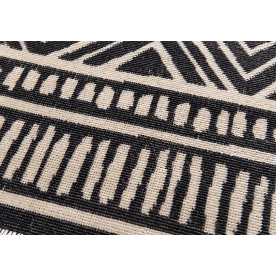 Dutch Lifestyle - Katoen - Vloerkleed - 160x230cm - Zwart