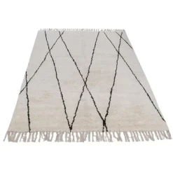 Dutch Lifestyle - Katoen - Vloerkleed - 230x160cm - Wit