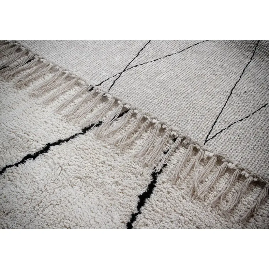 Dutch Lifestyle - Katoen - Vloerkleed - 230x160cm - Wit