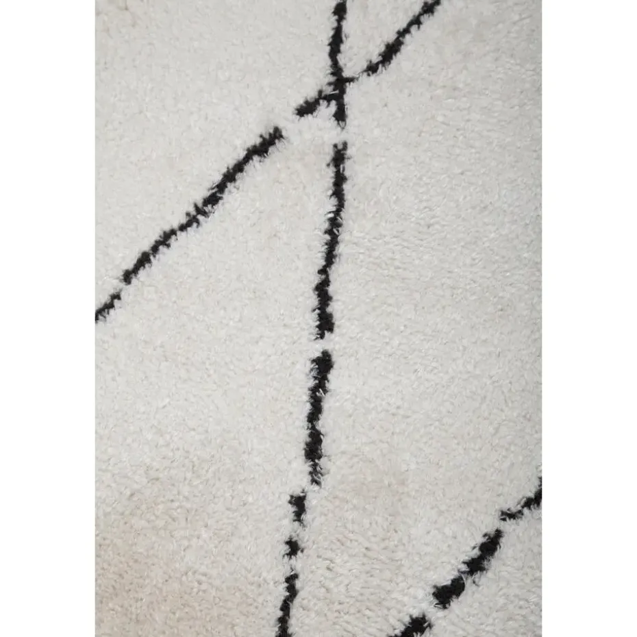 Dutch Lifestyle - Polyester - Vloerkleed - 230x160cm - Wit