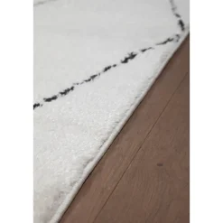 Dutch Lifestyle - Polyester - Vloerkleed - 230x160cm - Wit