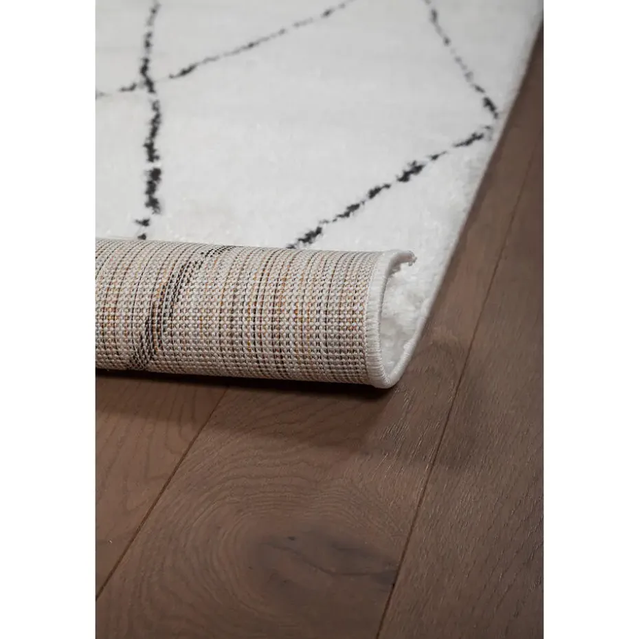 Dutch Lifestyle - Polyester - Vloerkleed - 230x160cm - Wit