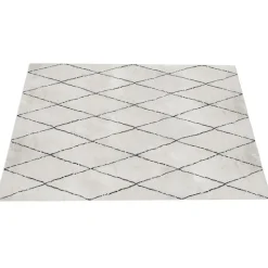 Dutch Lifestyle - Polyester - Vloerkleed - 230x160cm - Wit