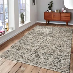 Dutch Lifestyle - Polyester - Vloerkleed - 160x230cm - Zwart