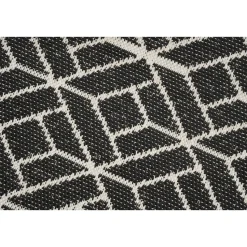 Dutch Lifestyle - Polyester - Vloerkleed - 135x230cm - Zwart