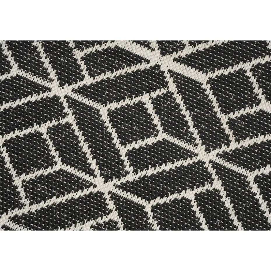 Dutch Lifestyle - Polyester - Vloerkleed - 135x230cm - Zwart