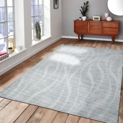 Dutch Lifestyle - Polyester - Vloerkleed - 195x300cm - Grijs