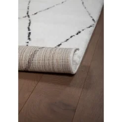 Dutch Lifestyle - Polyester - Vloerkleed - 300x200cm - Wit