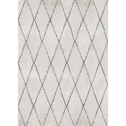 Dutch Lifestyle - Polyester - Vloerkleed - 300x200cm - Wit