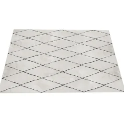 Dutch Lifestyle - Polyester - Vloerkleed - 300x200cm - Wit