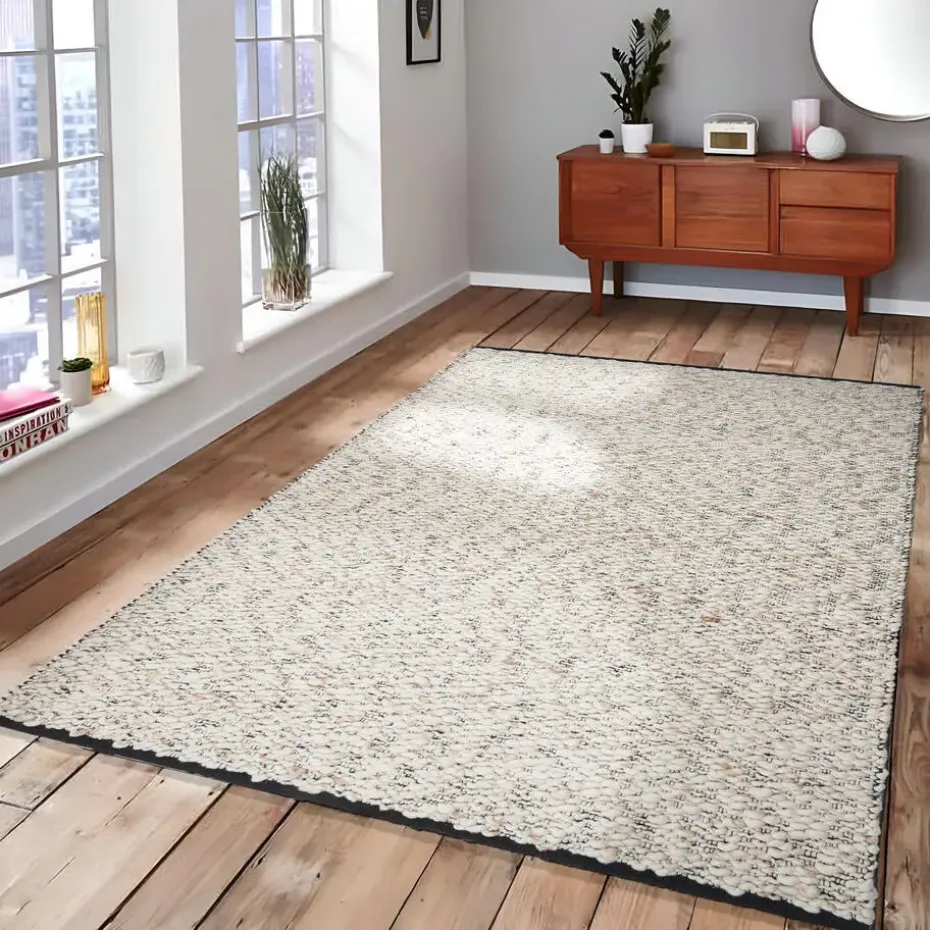 Dutch Lifestyle - Polyester - Vloerkleed - 160x230cm - Beige