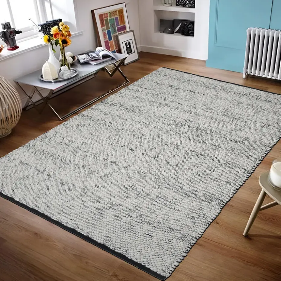 Dutch Lifestyle - Polyester - Vloerkleed - 160x230cm - Wit