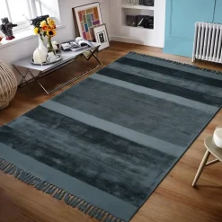 Dutch Lifestyle - Viscose - Vloerkleed - 195x300cm - Zwart