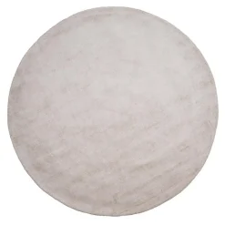 Dutch Lifestyle - Viscose - Vloerkleed - 115cm rond - Beige