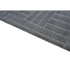 Dutch Lifestyle - Wol - Vloerkleed - 160x230cm - Grijs