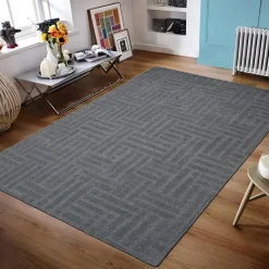 Dutch Lifestyle - Wol - Vloerkleed - 195x300cm - Grijs