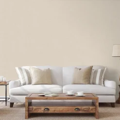 Dutch Wallcoverings - Grace Hessian text. plain beige - GR322702