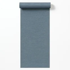 Dutch Wallcoverings Vliesbehang Linen & Textures uni - blauw - 10,05m x 53cm