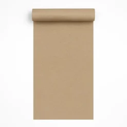 Dutch Wallcoverings Vliesbehang Linen & Textures uni - bruin - 10,05m x 53cm