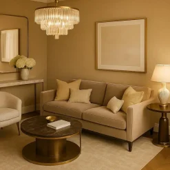 Dutch Wallcoverings Vliesbehang Linen & Textures uni - bruin - 10,05m x 53cm