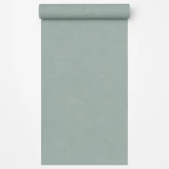 Dutch Wallcoverings Vliesbehang Linen & Textures uni - lightgreen - 10m x 53cm