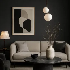 Dutch Wallcoverings Vliesbehang Linen & Textures uni - blacksilver - 10m x 53cm