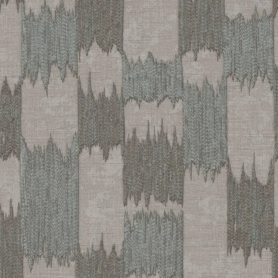 Dutch Wallcoverings Vliesbehang Renaissance textured loom - blauw - 10m x 53cm